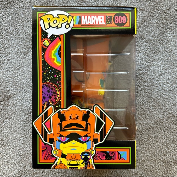 FUNKO POP MARVEL FANTASTIC 4 809 GALACTUS THE LIFEBRINGER WITH THE FALLEN ONE - Picture 3 of 4